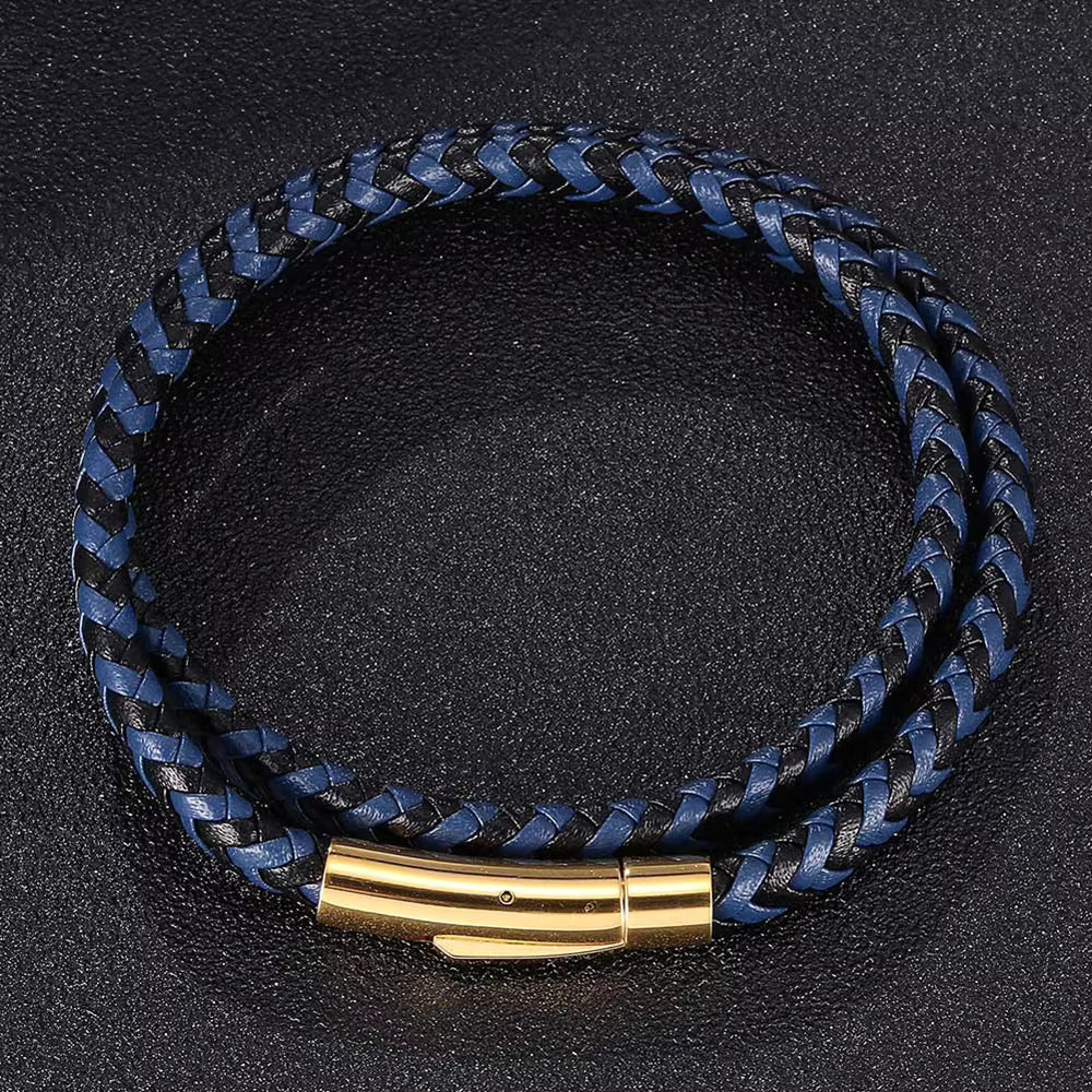 "GOLD ORACLE BLUE BRAID"