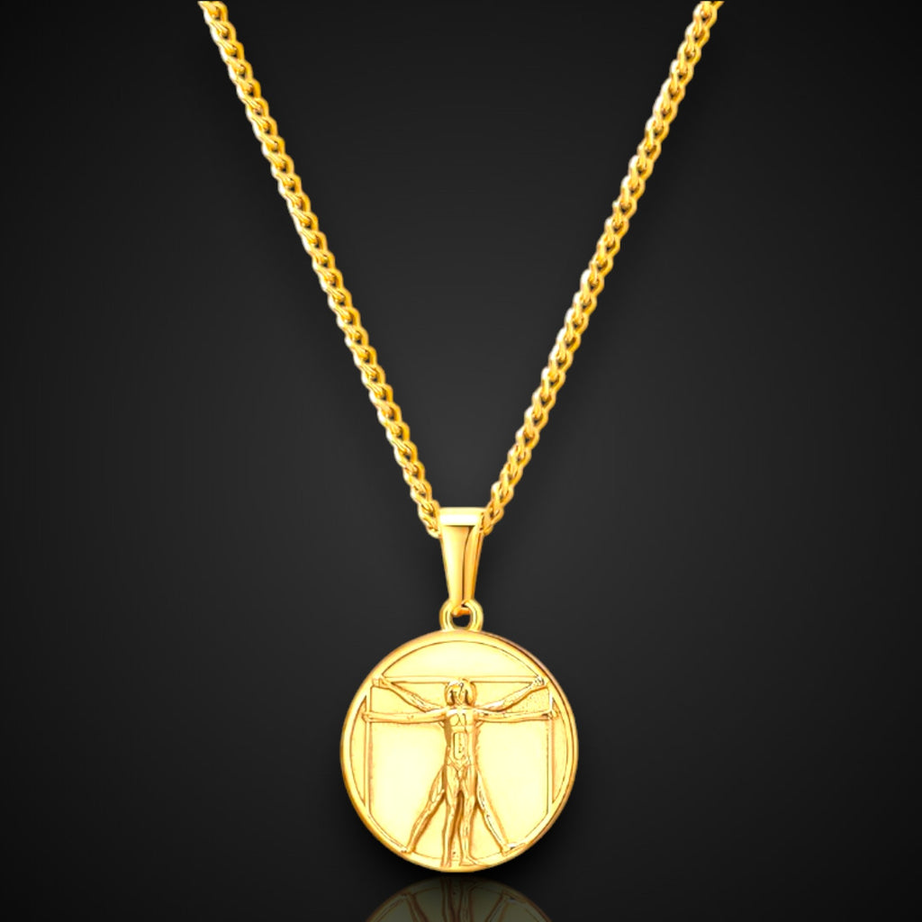"DA VINCI GOLDEN VITRUVIAN"