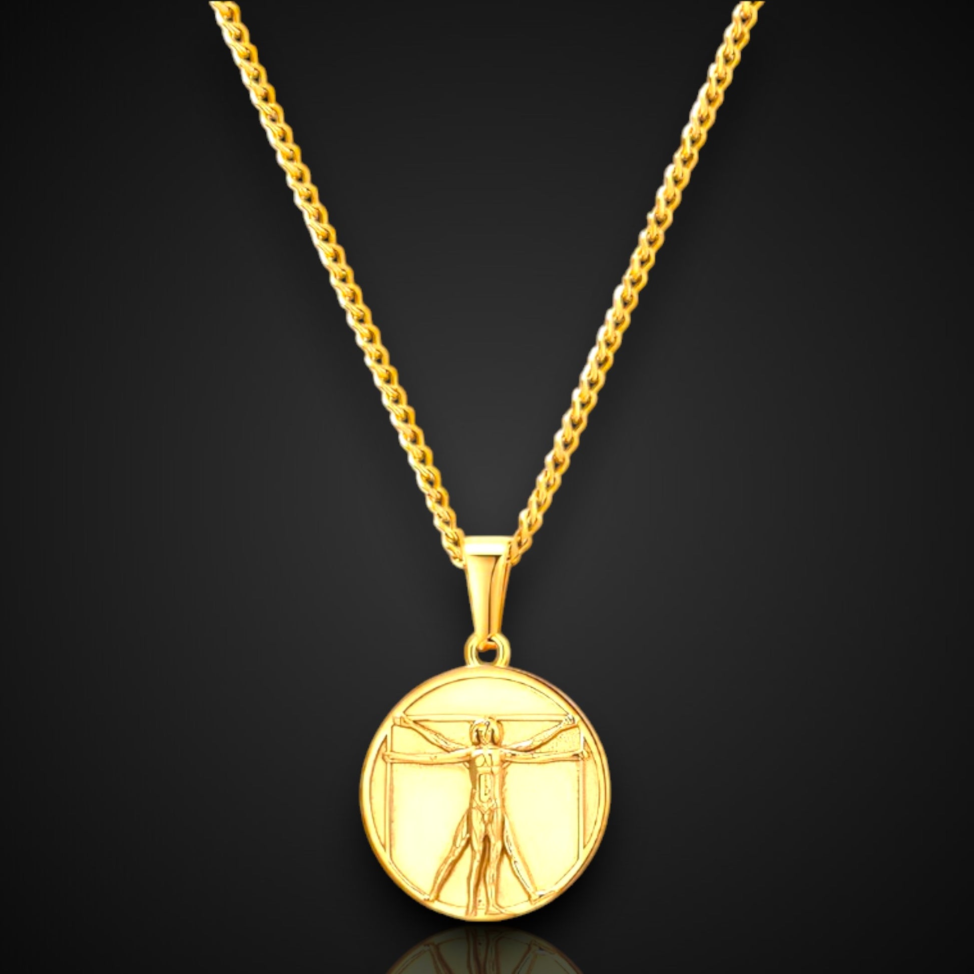 "DA VINCI GOLDEN VITRUVIAN"
