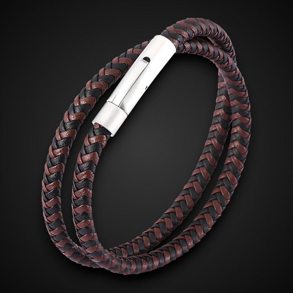 "SILVER ORACLE RED BRAID"