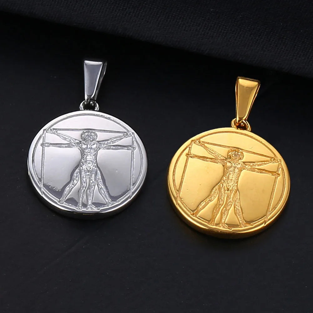 "DA VINCI GOLDEN VITRUVIAN"